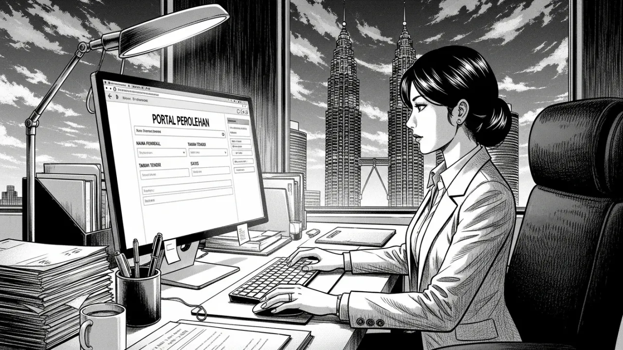 Guide to searching government tenders on Malaysia ePerolehan portal